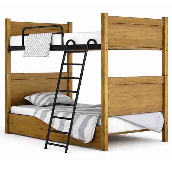 تخت دو طبقه چوبی ساغر T 4016